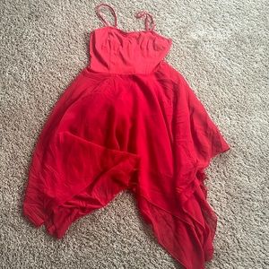 Girls Red Dress